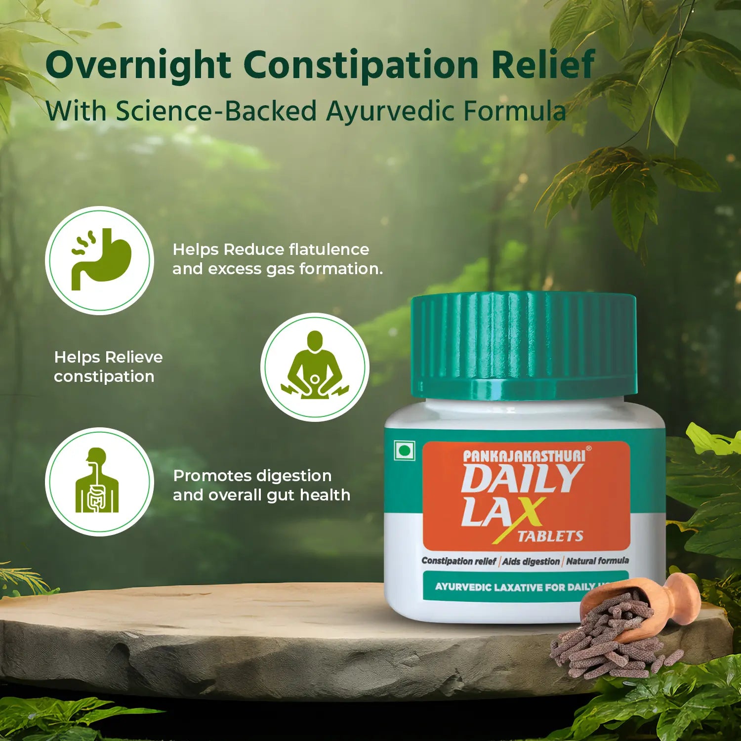 Daily Lax - 30 Tablets | Ayurvedic Daily laxative