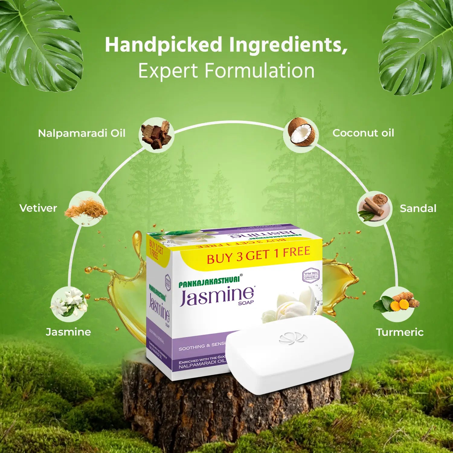 Jasmine Soap - Soothing and Sensual