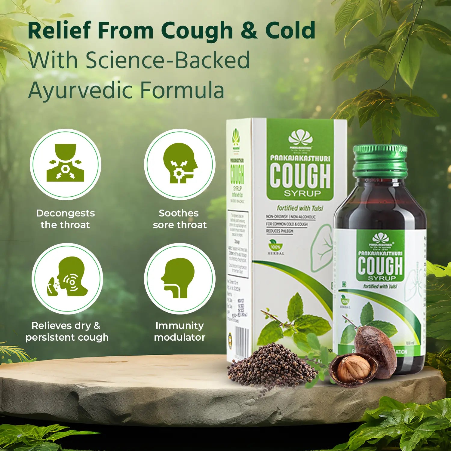 Cough Syrup Tulsi
