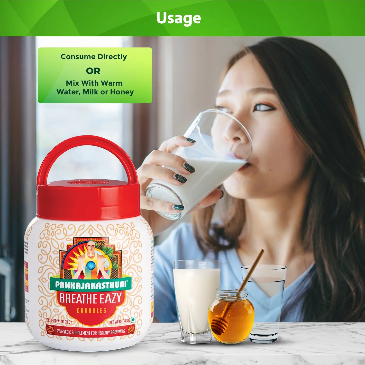 Breathe Eazy Granules | Natural Respiratory Support