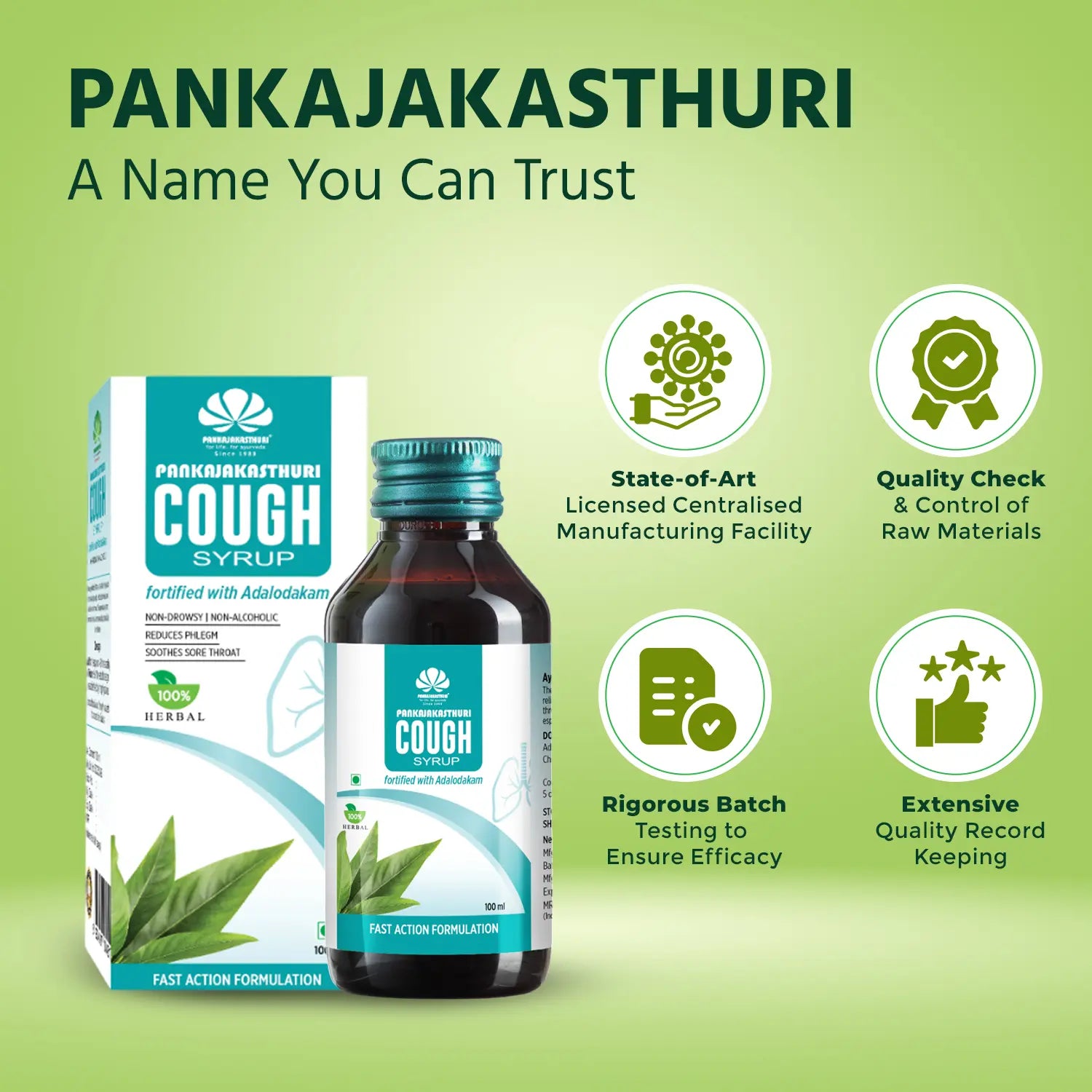 Cough Syrup Adulsa | Adalodakam | Adhatoda