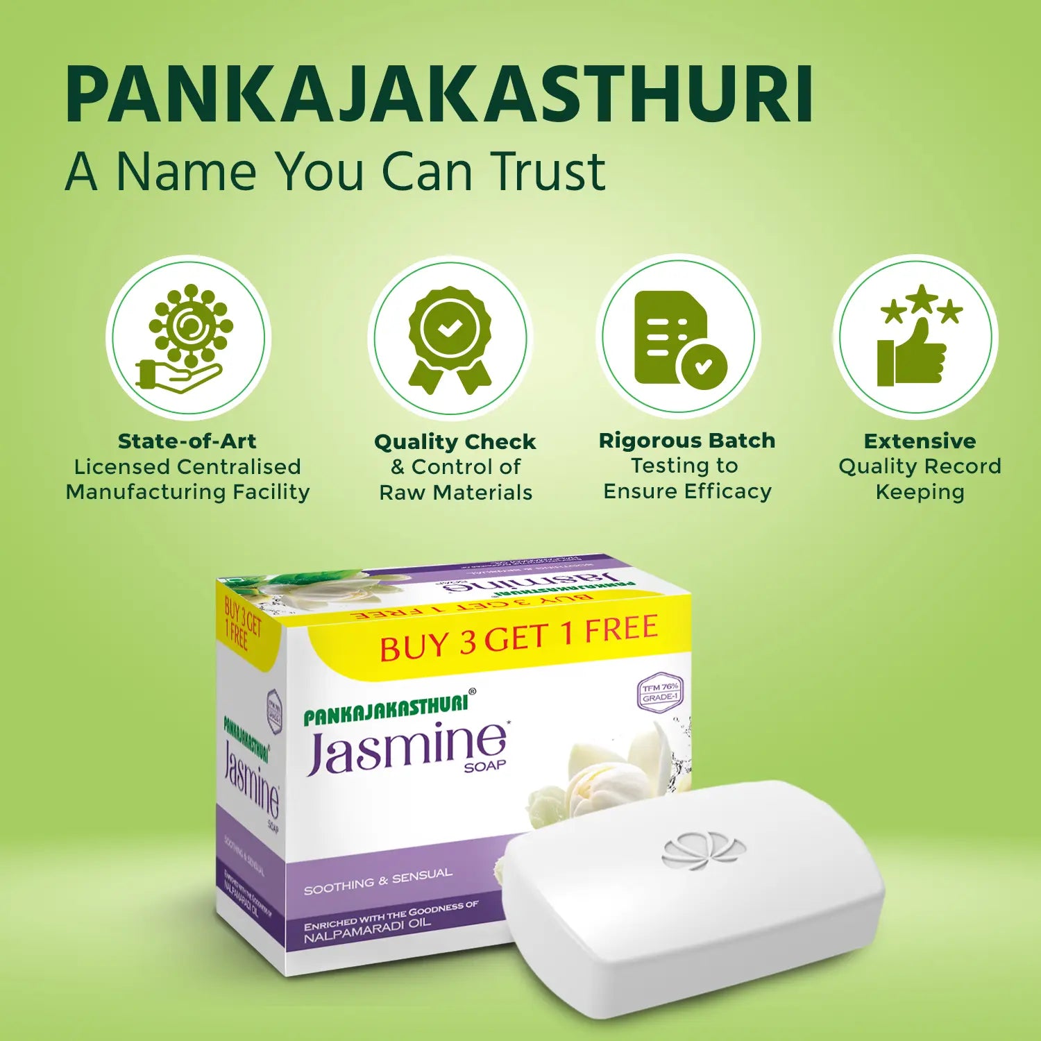 Jasmine Soap - Soothing and Sensual