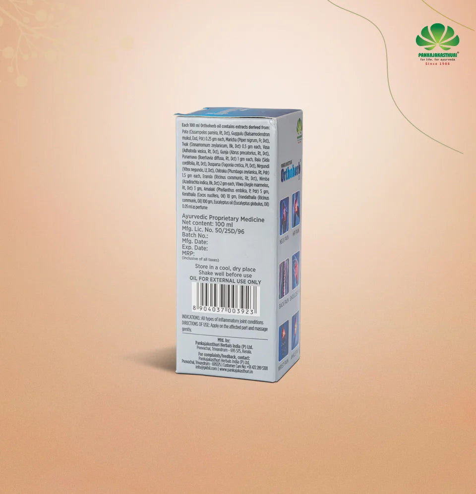 Get 10% Off on Orthoherb Oil Pack of