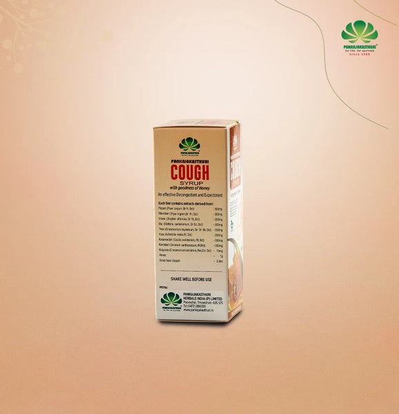 Buy Cough Syrup with Honey Online Ayurvedic Medicine For Dry Cough Pankajakasthuri