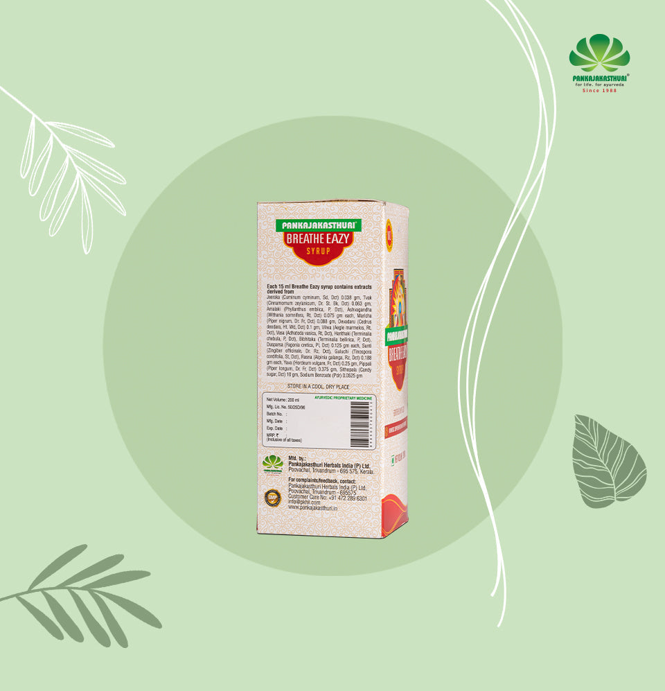 Breathe Eazy Syrup | Ayurvedic Solution for Healthy Breathing