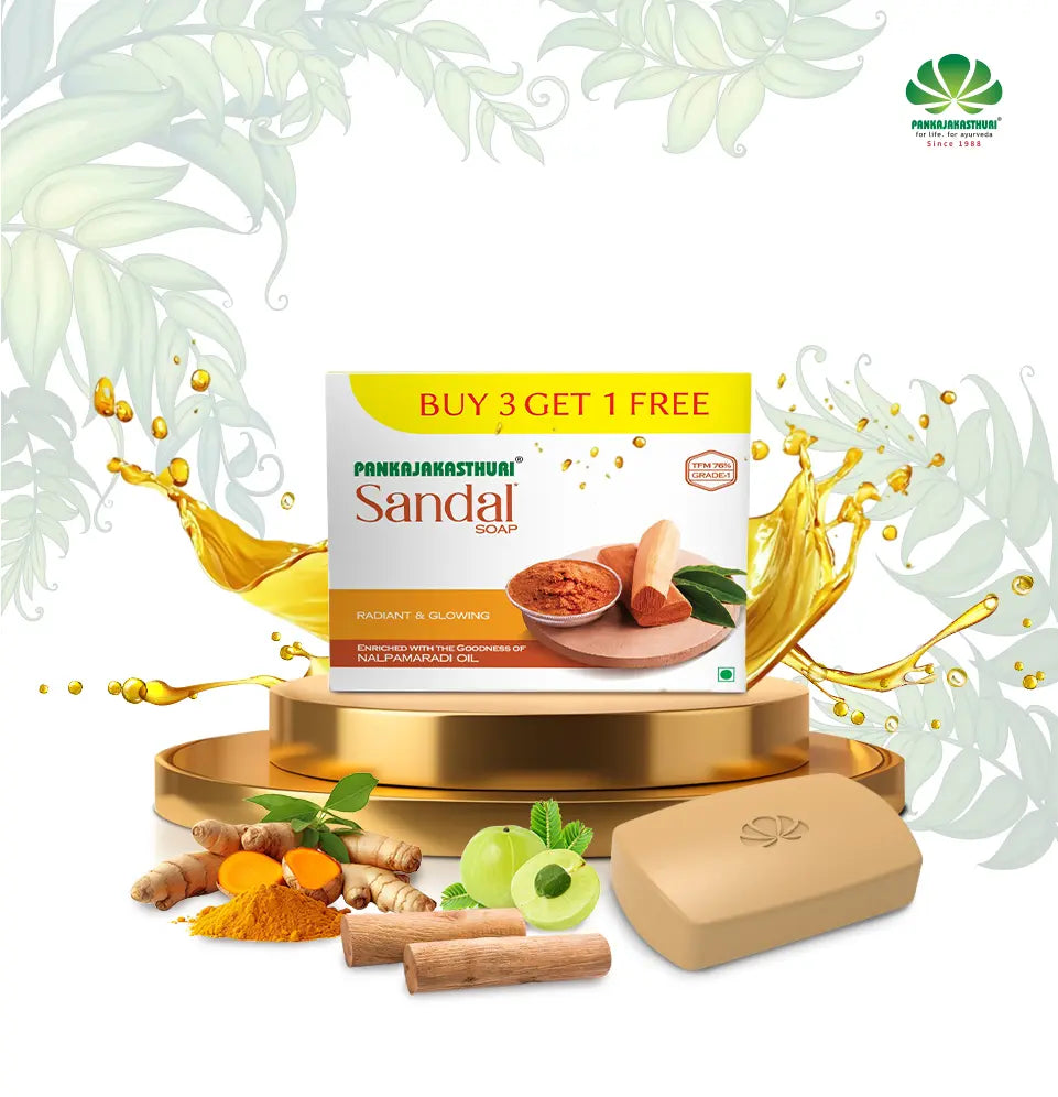 Sandal Soap - Radiant and Glowing