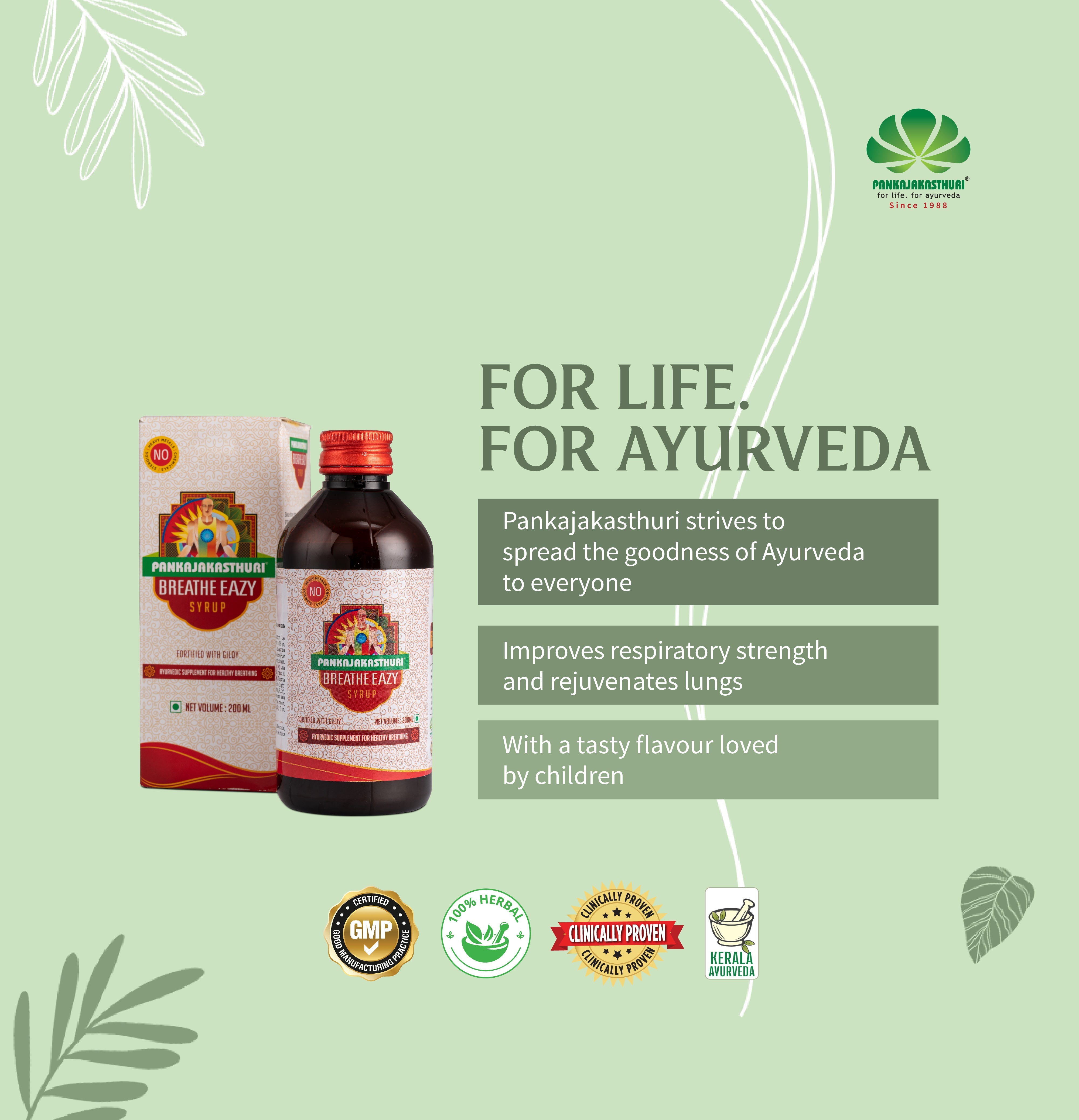 Breathe Eazy Syrup | Ayurvedic Solution for Healthy Breathing