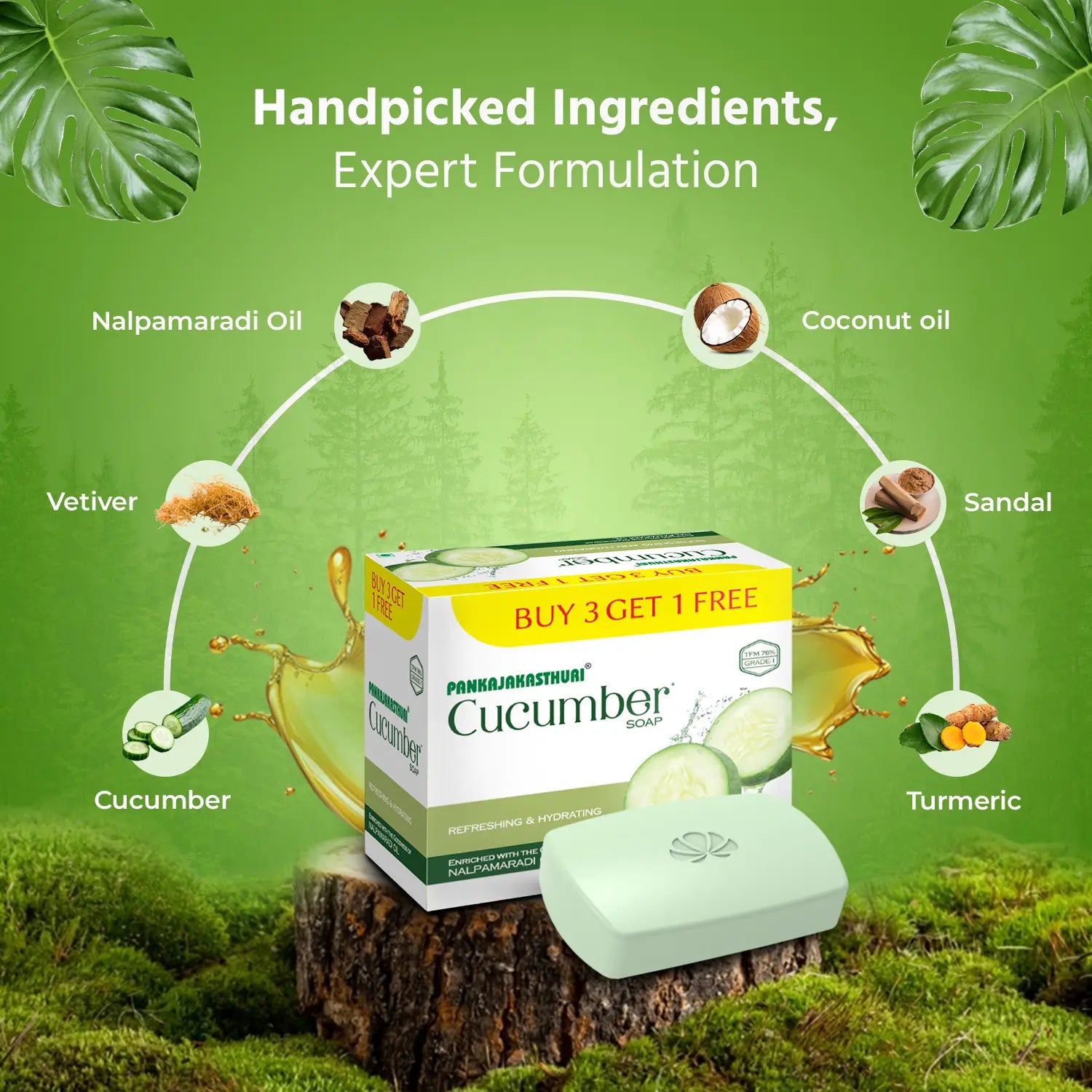 Cucumber Soap - Refreshing & Hydrating