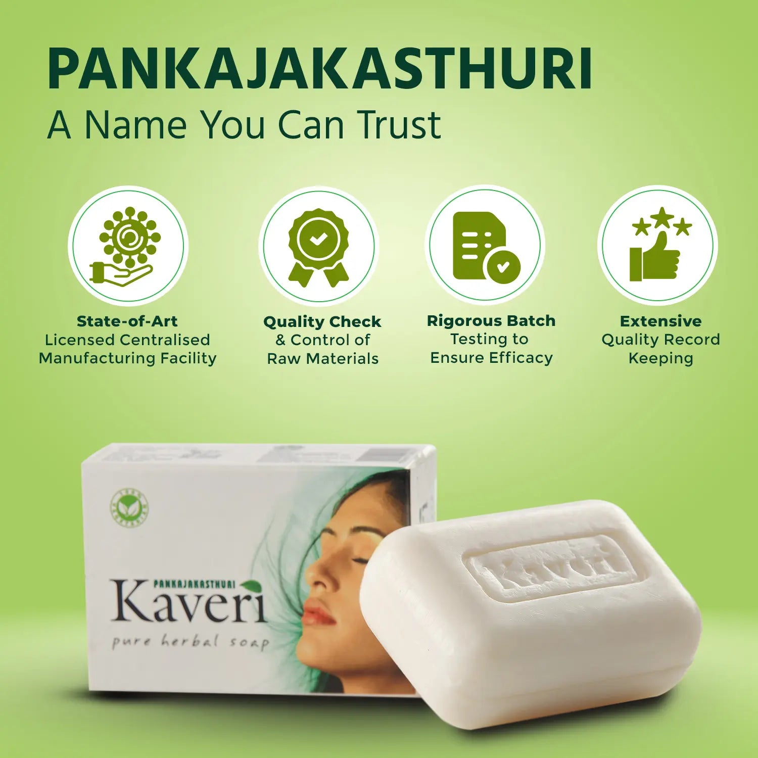 Kaveri Herbal Soap