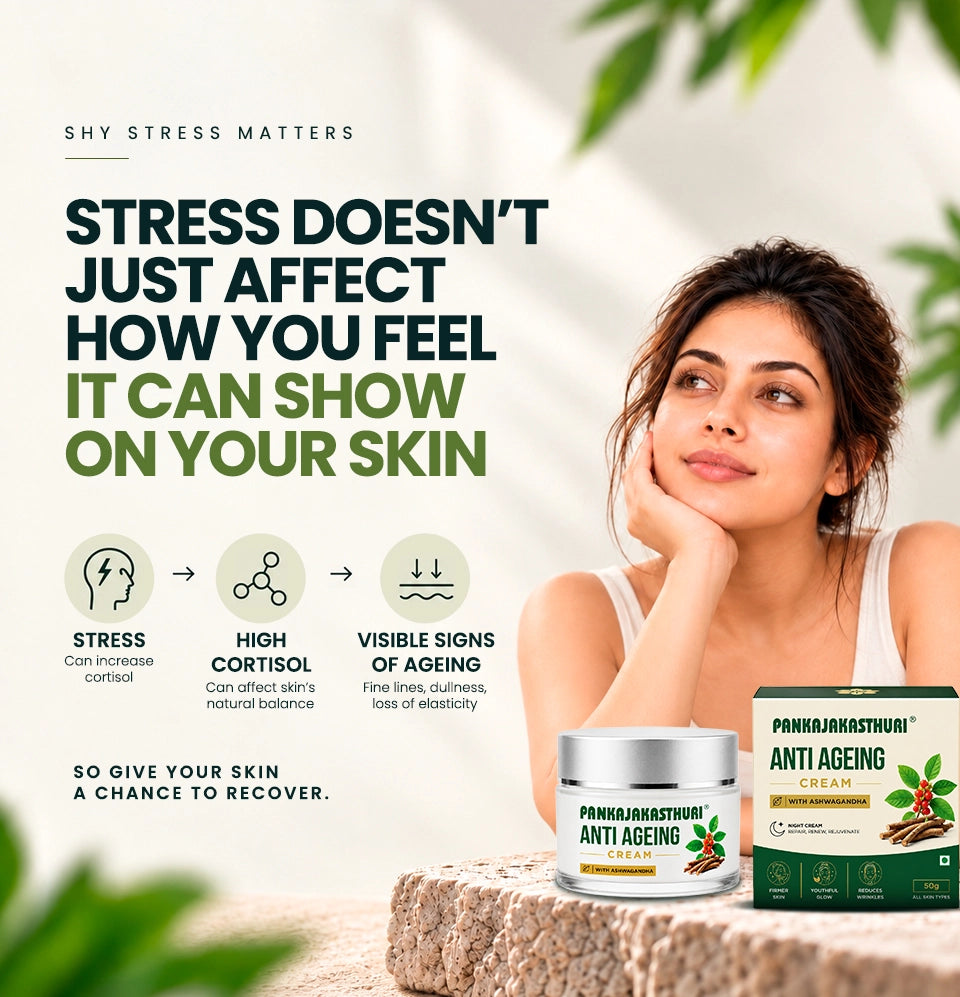 Pankajakasthuri Anti-Ageing Night Cream with Ashwagandha