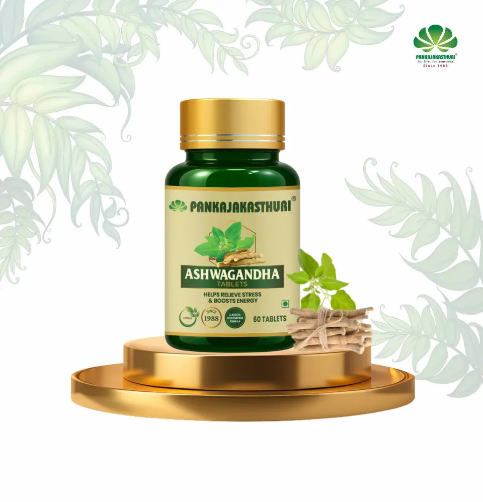 Ashwagandha Tablets | Relieves Stress & Boosts Energy