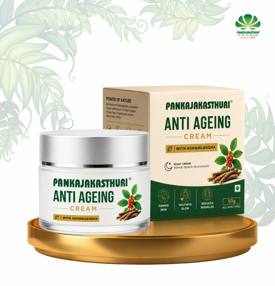 Pankajakasthuri Anti-Ageing Night Cream with Ashwagandha