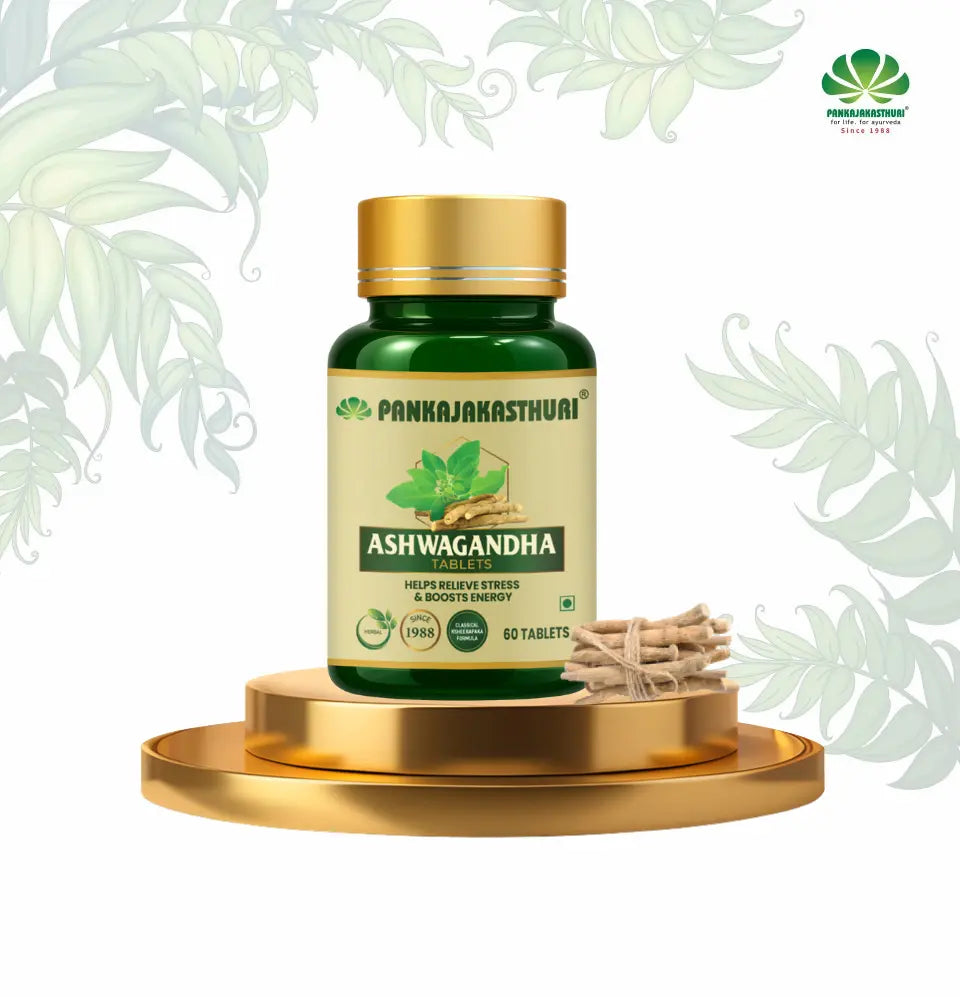 Ashwagandha Tablets | Relieves Stress & Boosts Energy -