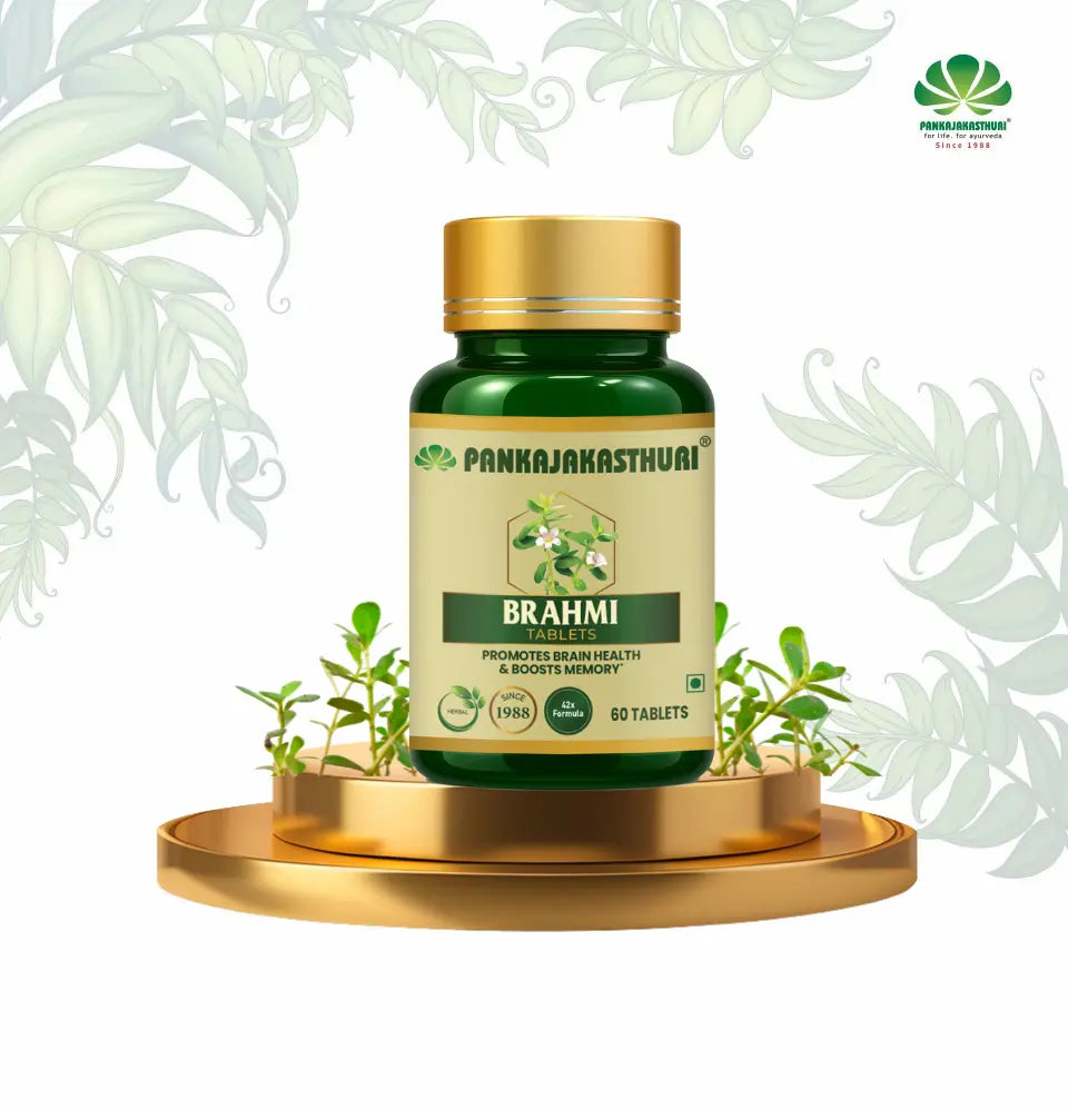 Brahmi Tablets | Promotes Brain Health & Boosts Memory