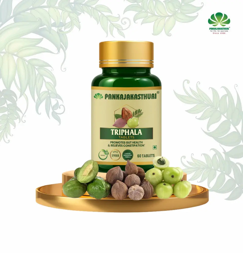 Triphala Tablets | Promotes Gut Health & Relieves Constipation