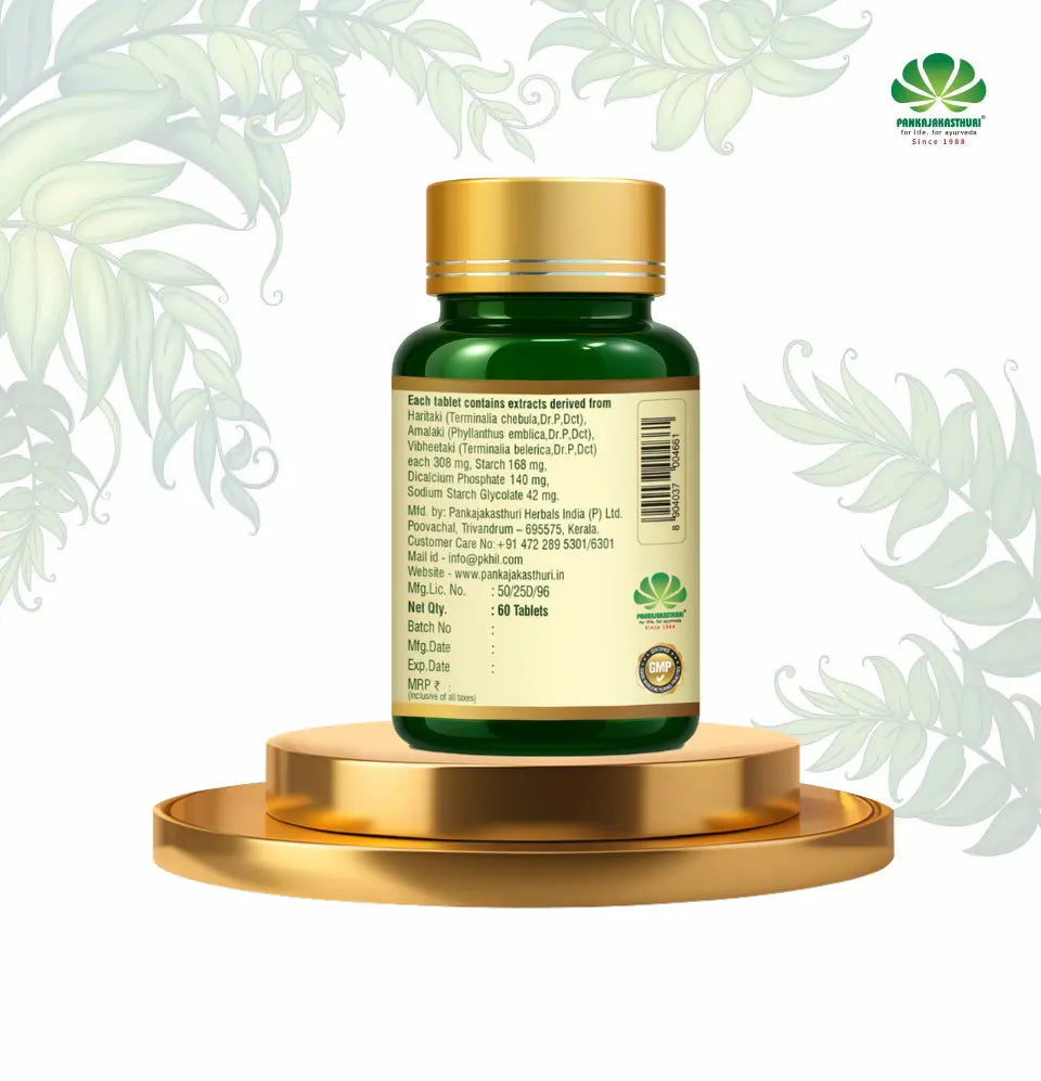 Triphala Tablets | Promotes Gut Health & Relieves Constipation