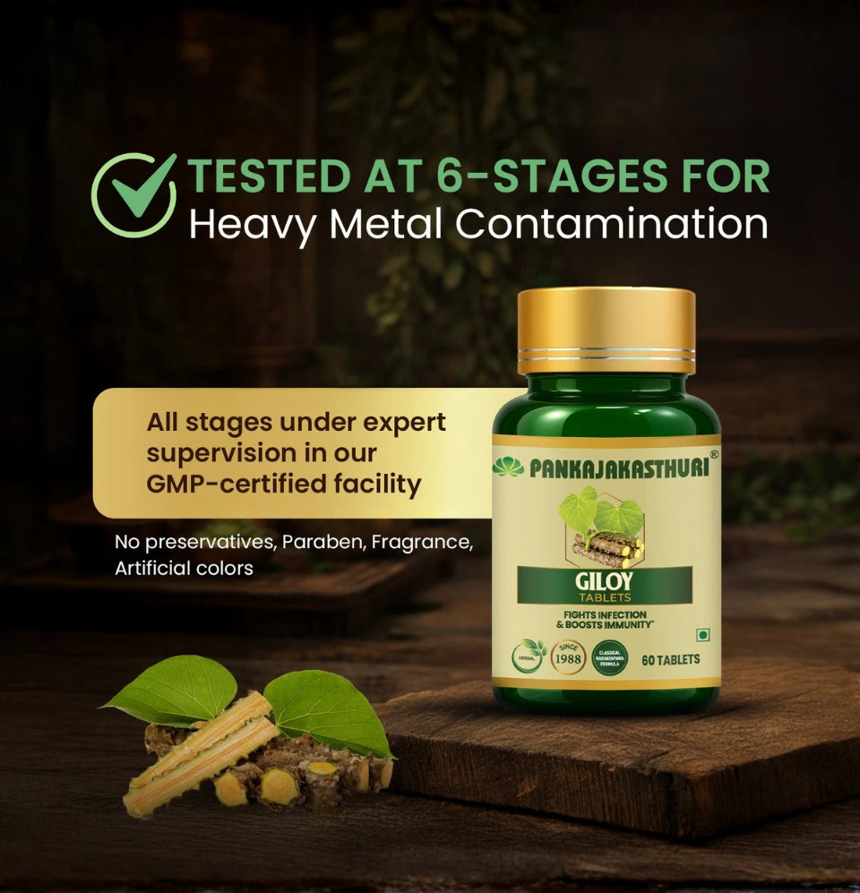 Giloy Tablets | Fights Infections & Boosts Immunity