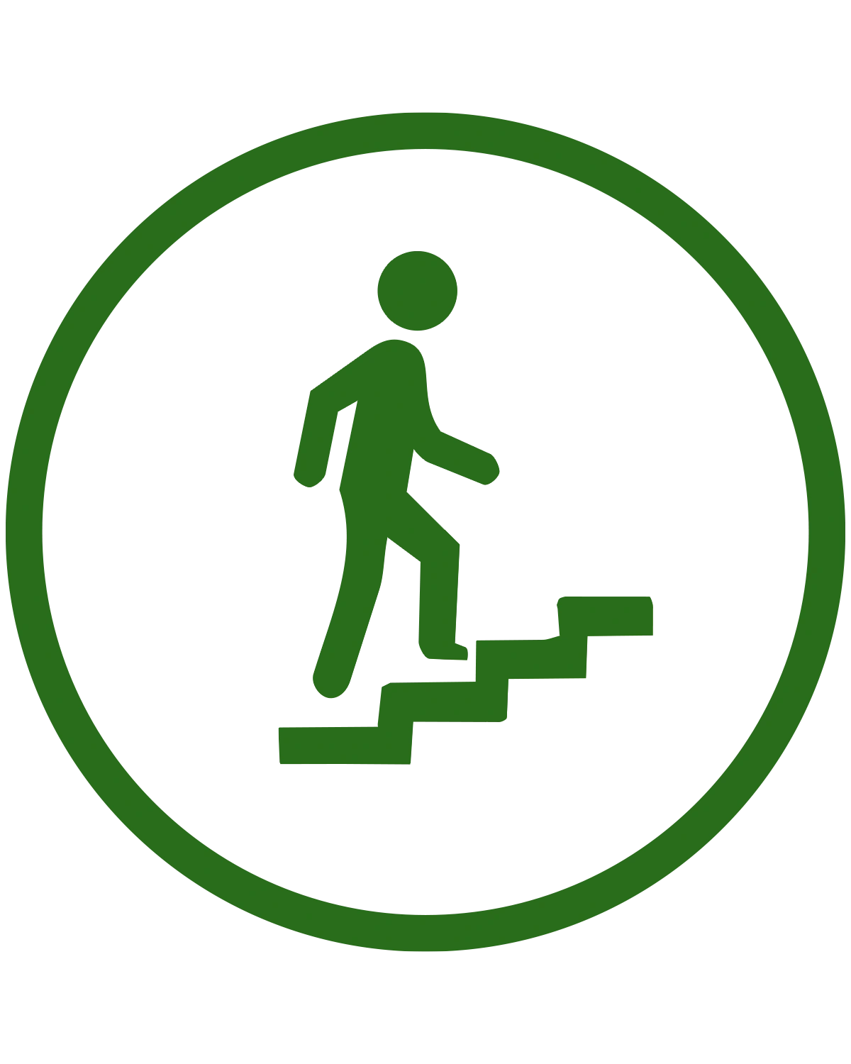 Knee pain when climbing stairs